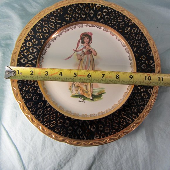 falconware Pinky Laurana plate Weatherby Hanley (W1864) - Picture 4 of 6